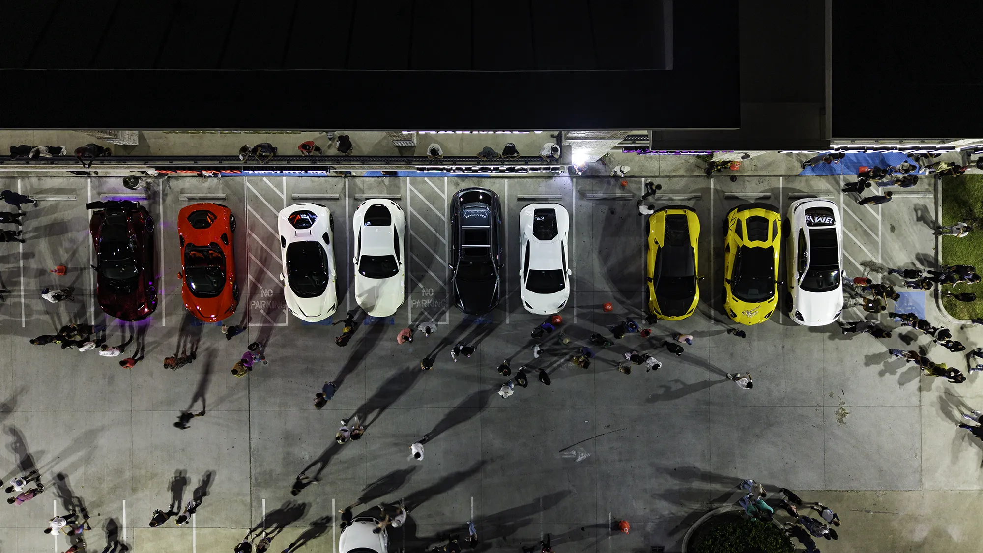 Aerial Car Lineup